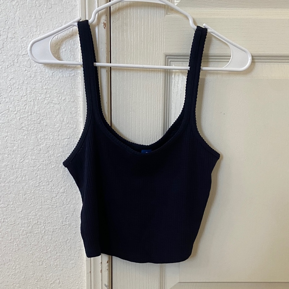 Old Navy Navy Blue Women's Crop Top